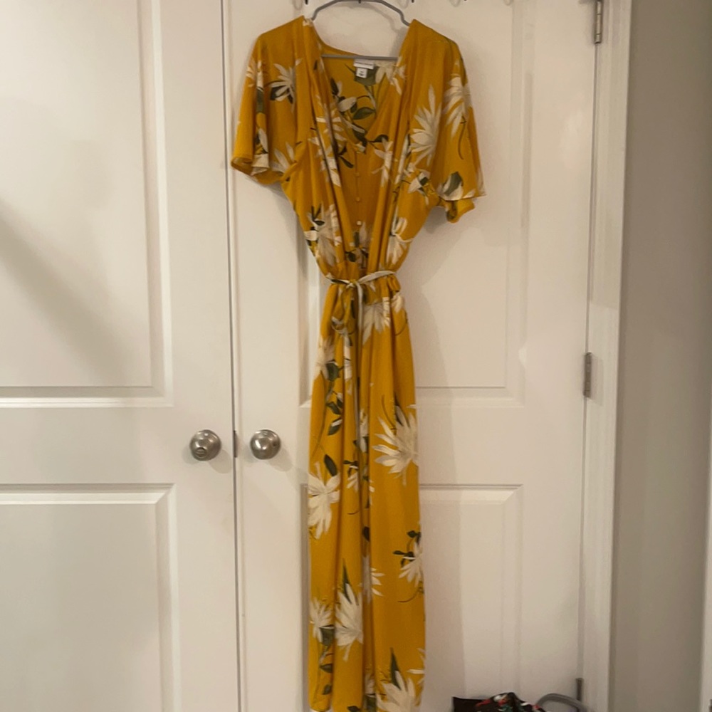 Floral print dress